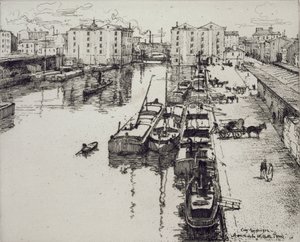 Bassin de la Villette, fra 